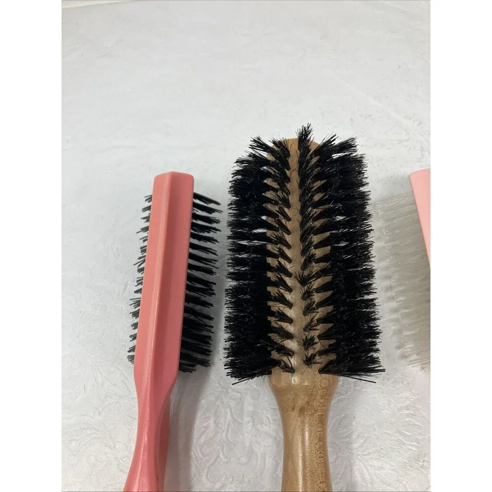 Vintage Hair Brush Lot Of 4 Goody Conair Phillips 70s 80s
